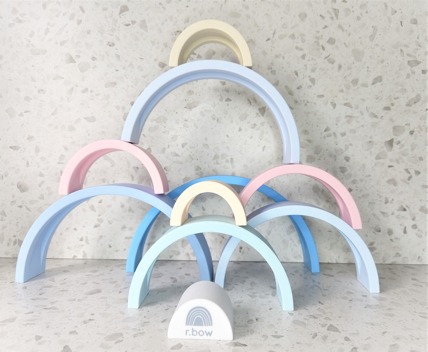 Rainbow Stacker - Blue