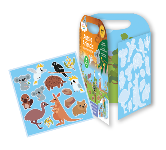 Aussie Animals Magnetic Play Set