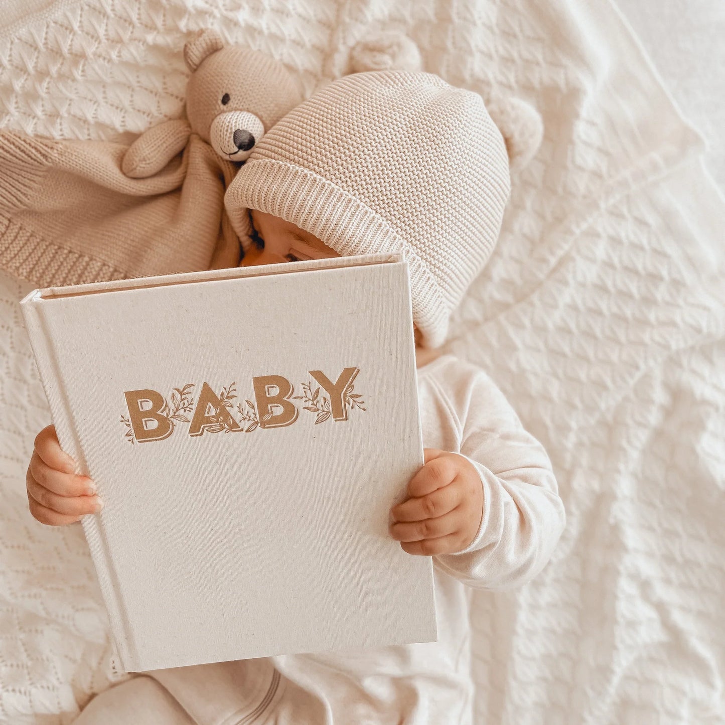 Mini Baby Book - Oatmeal