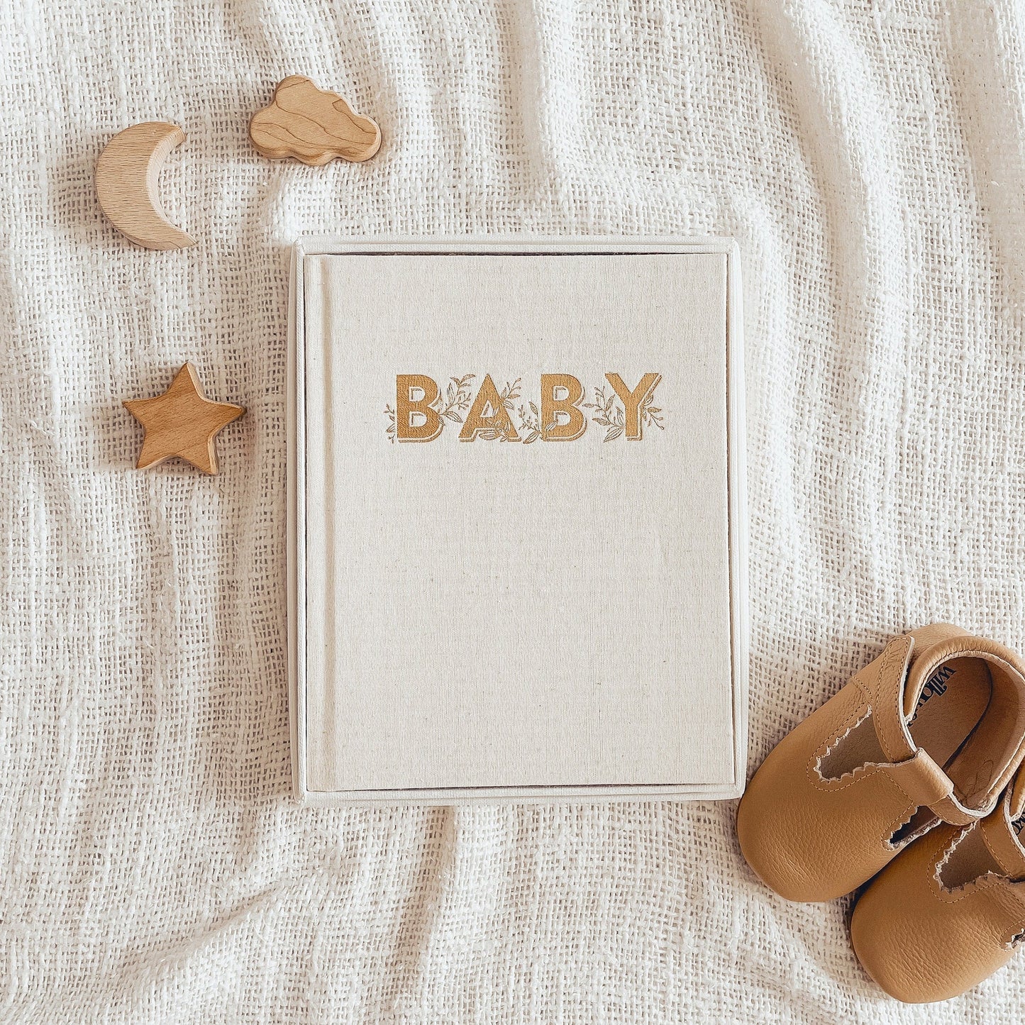 Mini Baby Book - Oatmeal