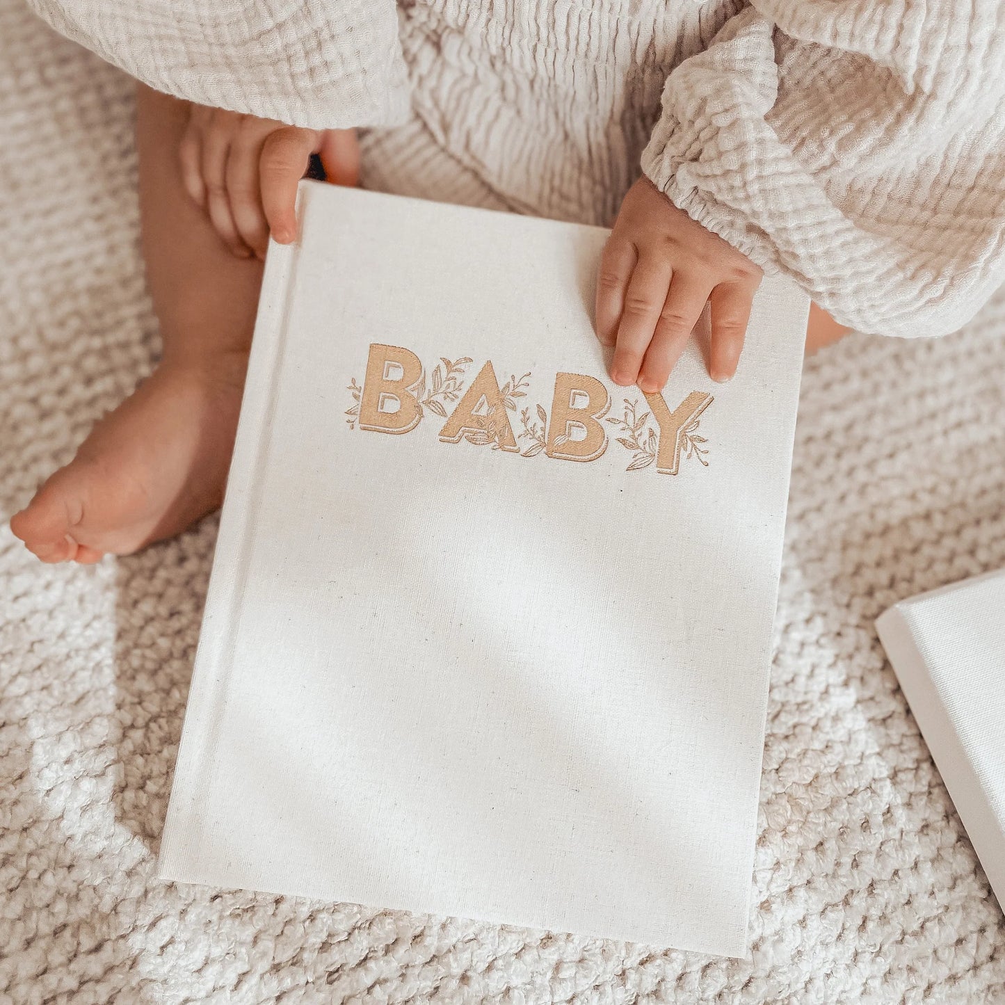 Mini Baby Book - Oatmeal