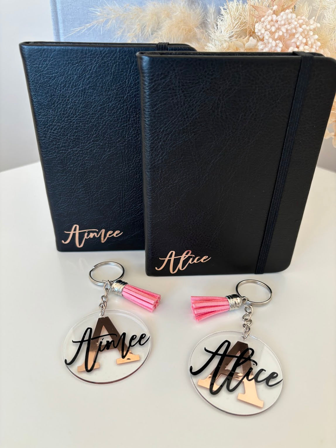 Personalised Acrylic Keychain with Tassel