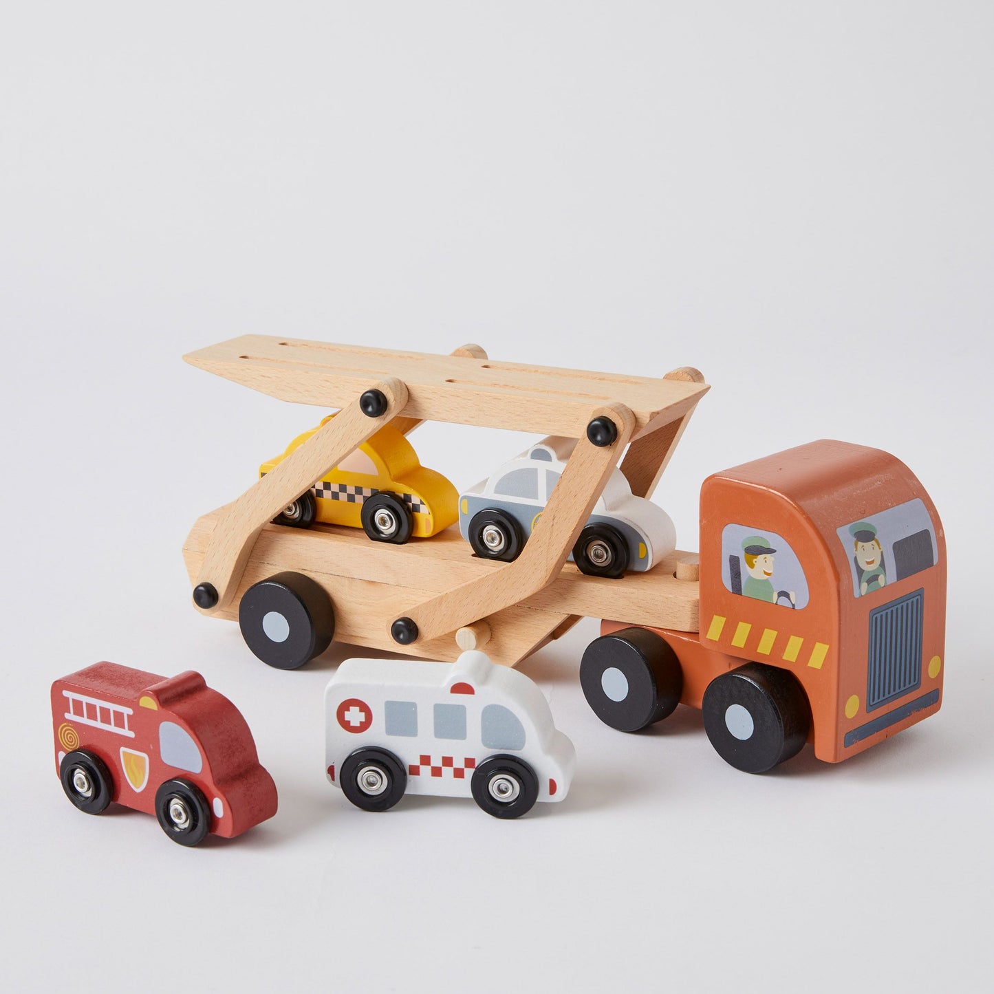 Wooden Car Carrier