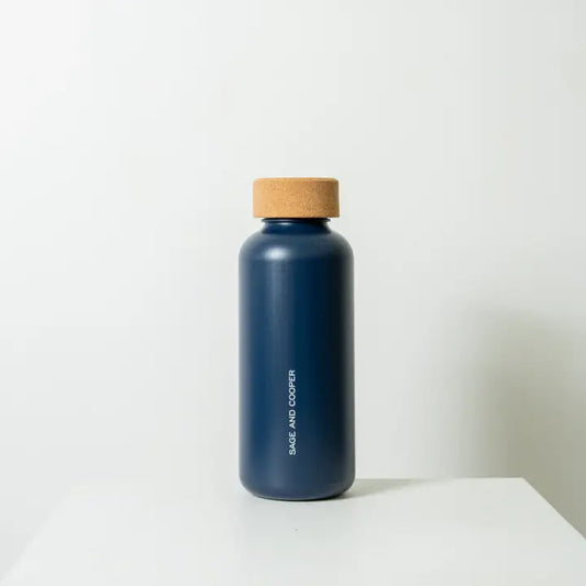 Organic 650ml Bottle - Navy