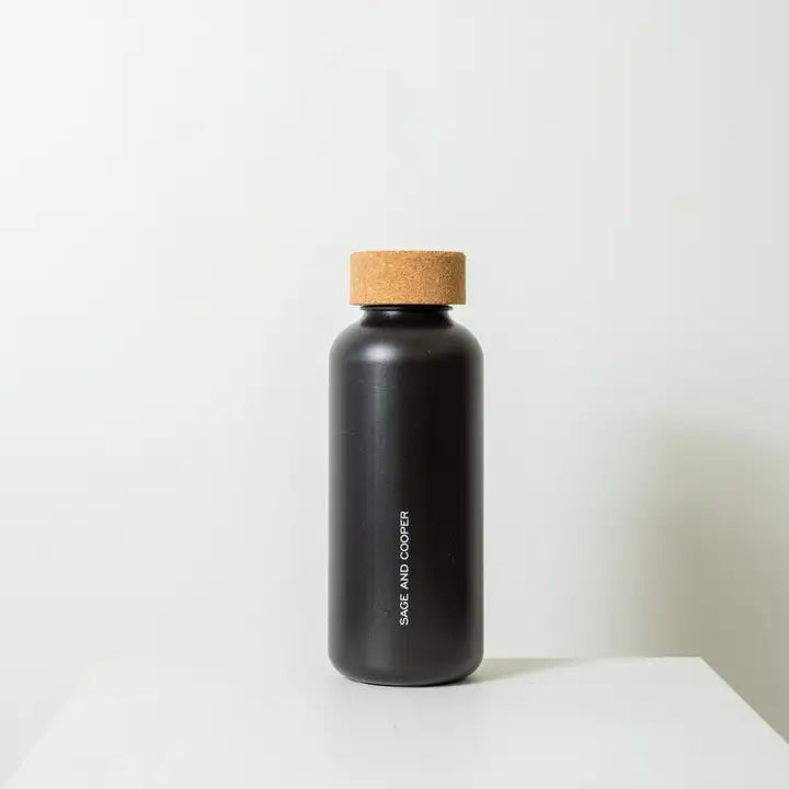 Organic 650ml Bottle - Black