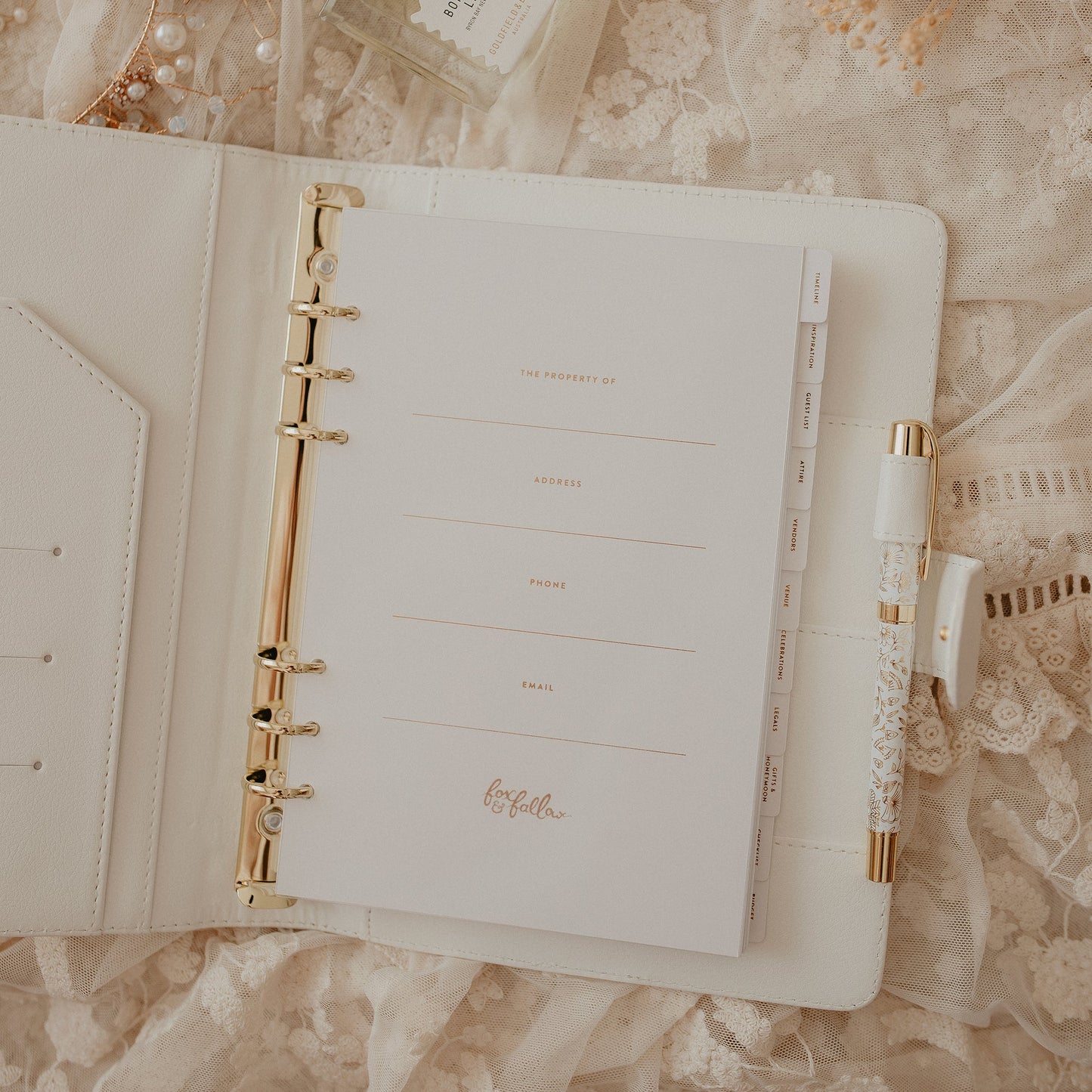 Wedding Planner Luxe Edition - Ivory