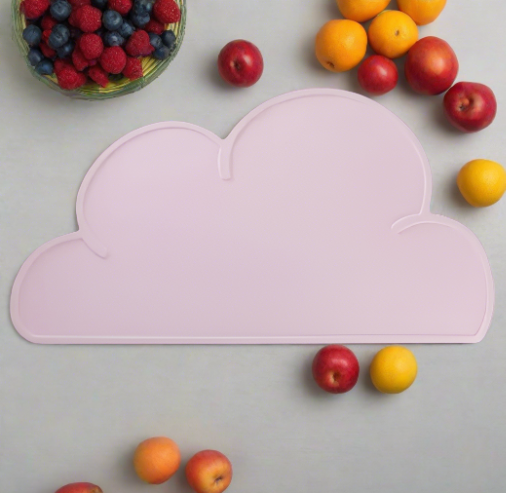 Silicone Cloud Placement - Pink