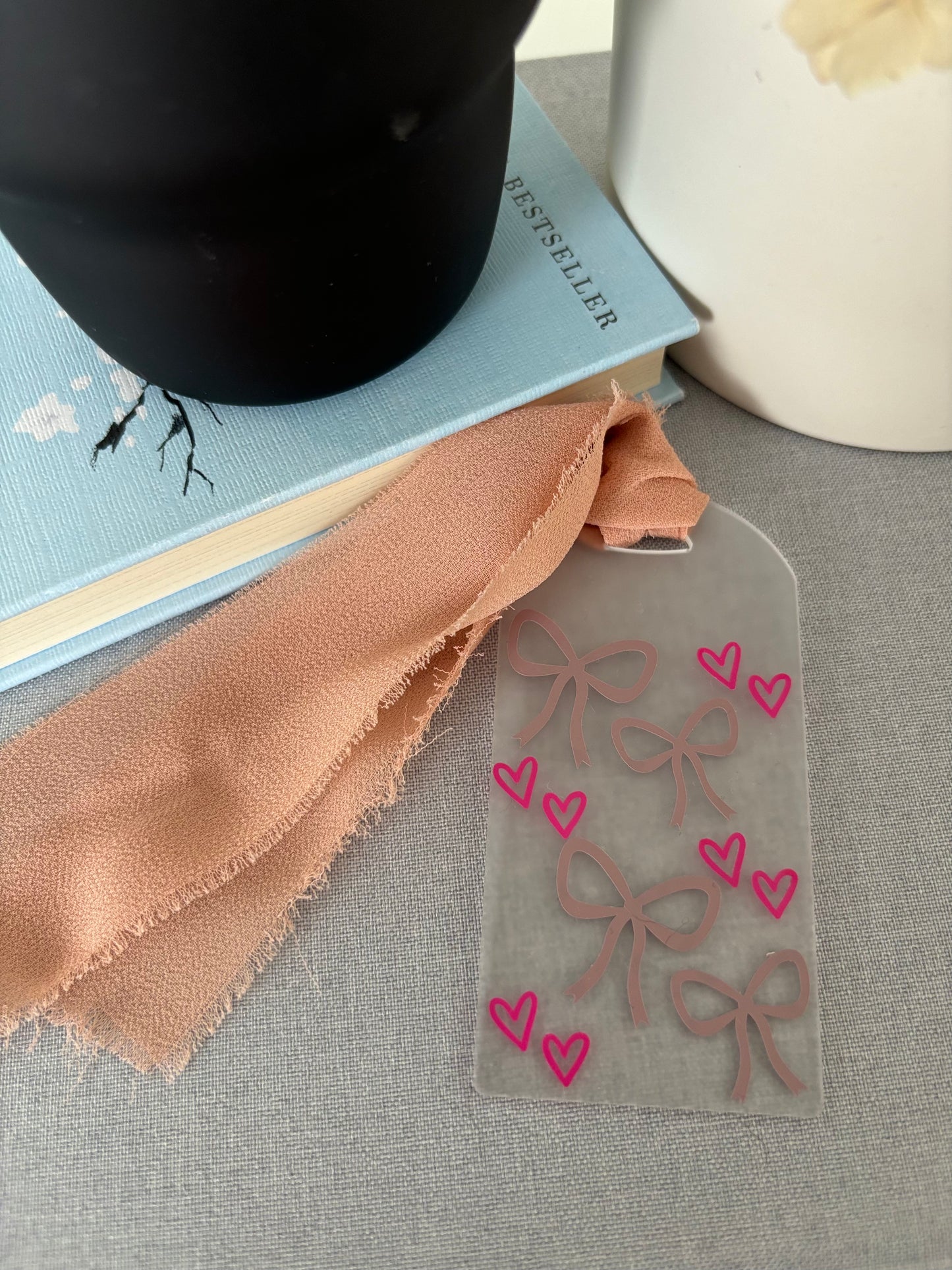 Bookmark - Bow Heart