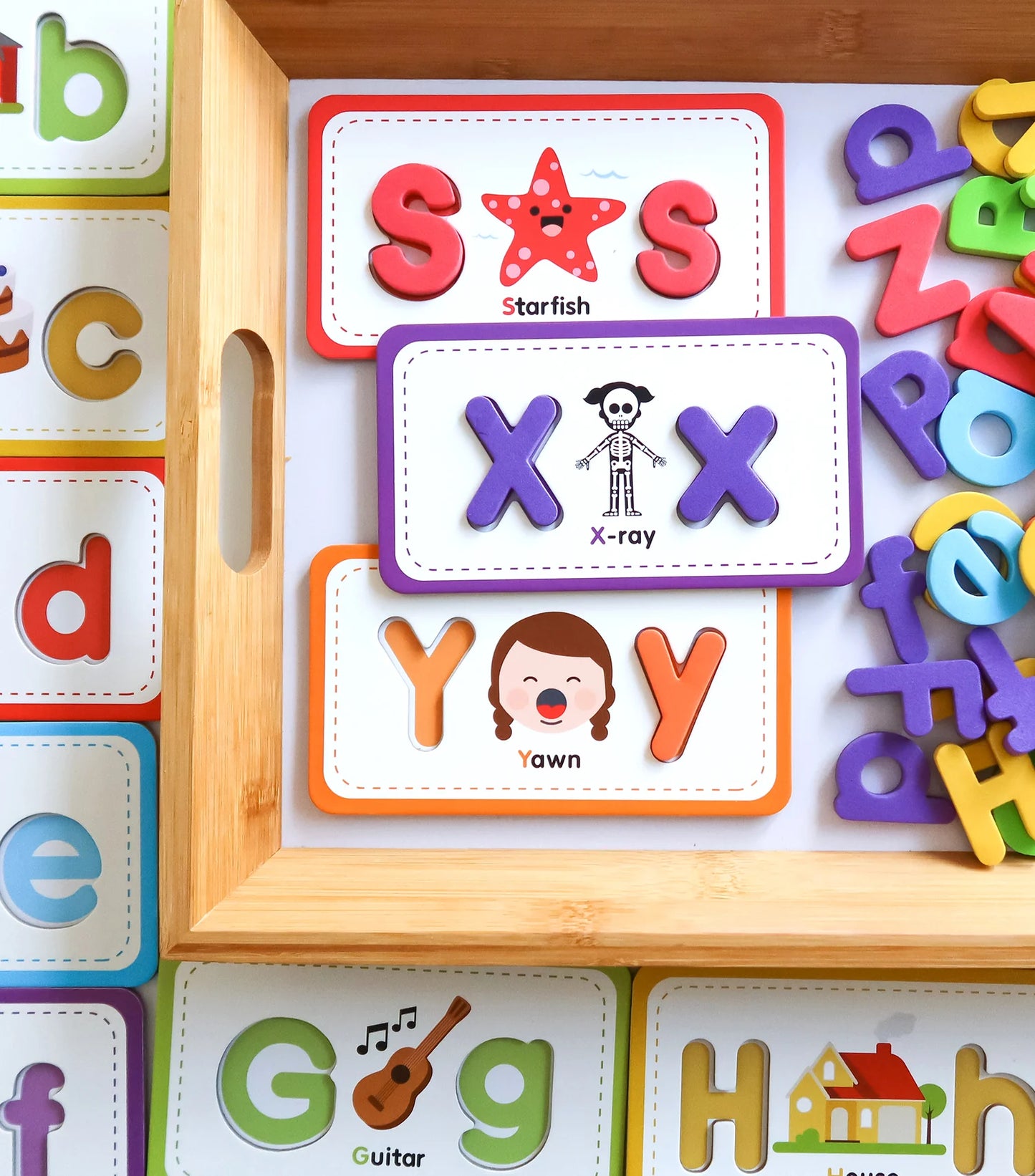 ABC Magnetic Letters & Flashcards