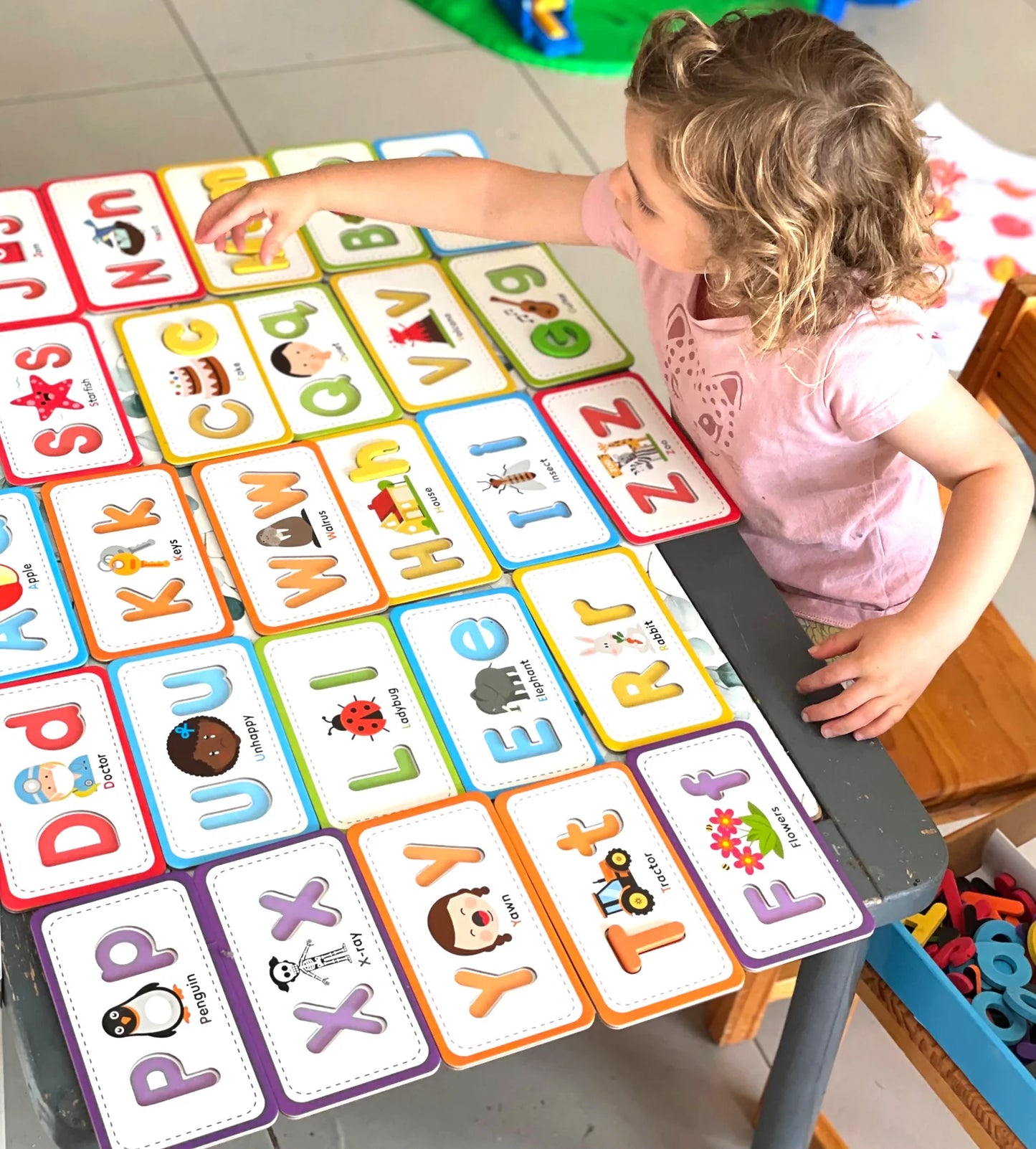 ABC Magnetic Letters & Flashcards