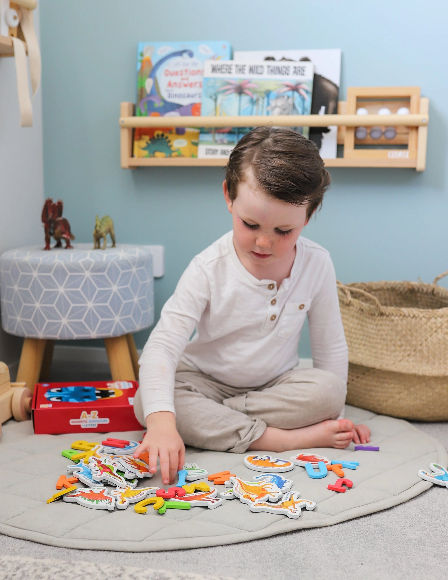 Magnetic Dinosaurs & Letters