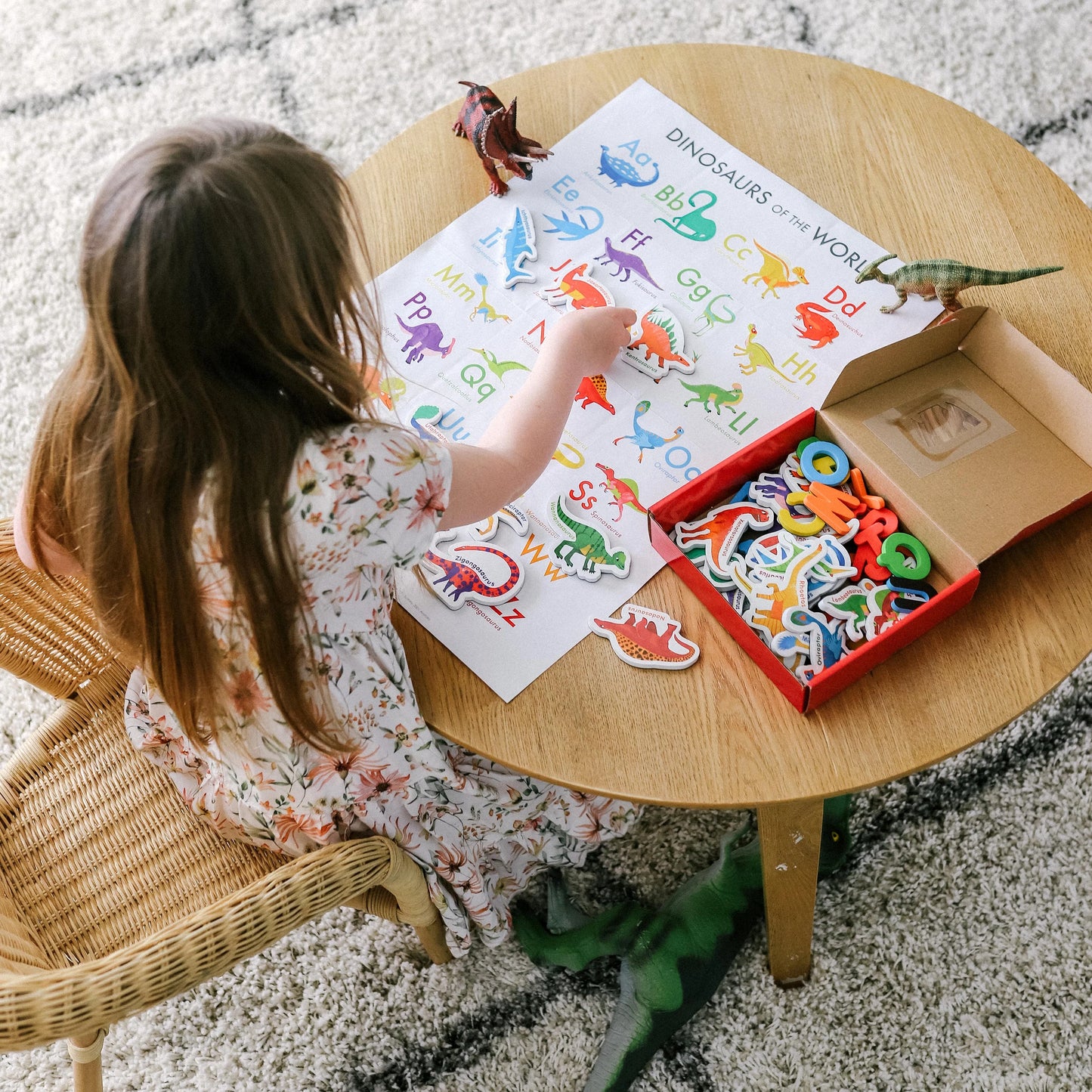 Magnetic Dinosaurs & Letters