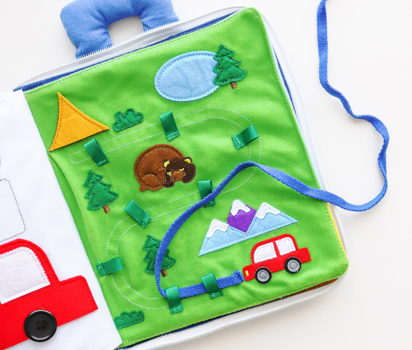 Away We Go - Fabric Activity Book