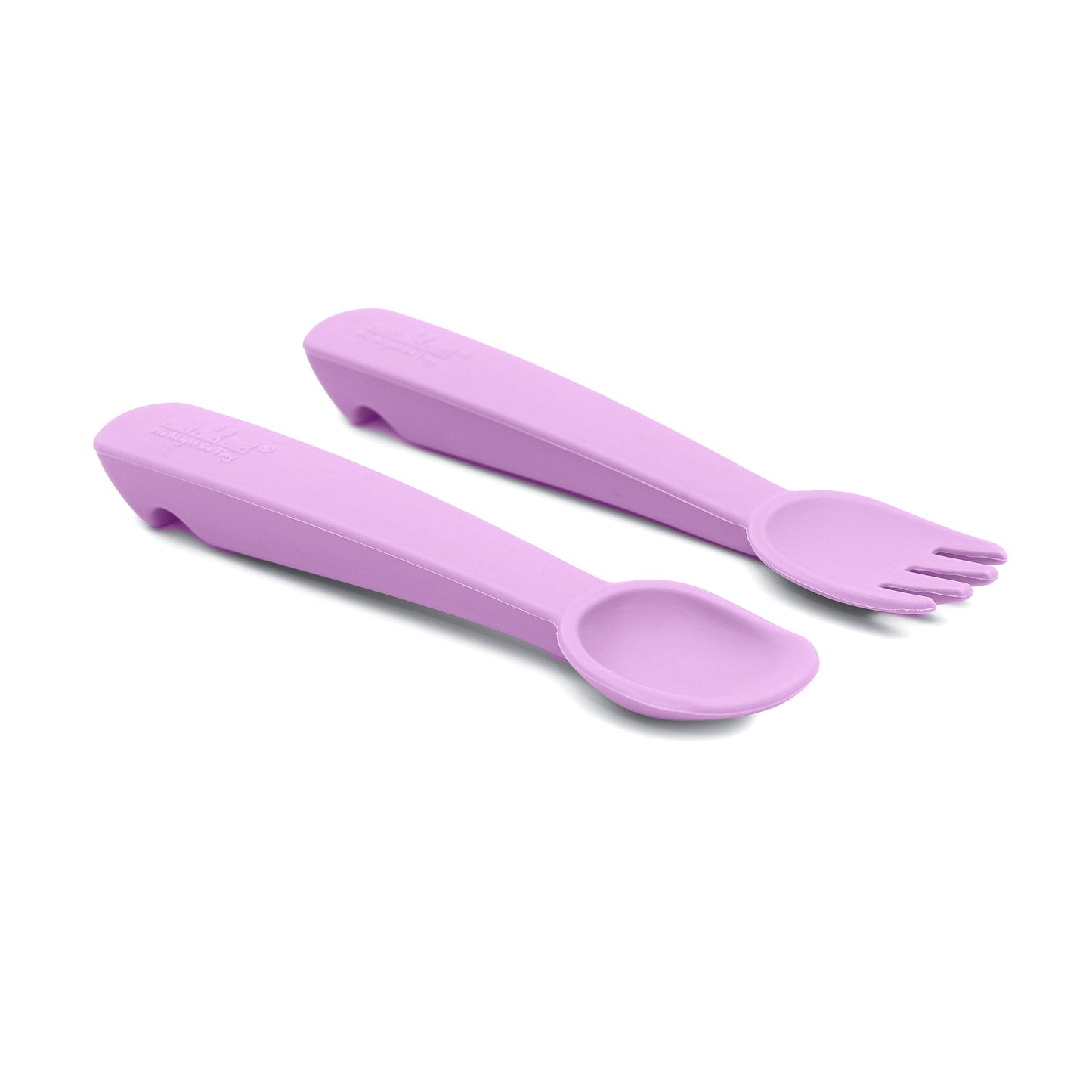 Feedie Fork & Spoon Set - Lilac