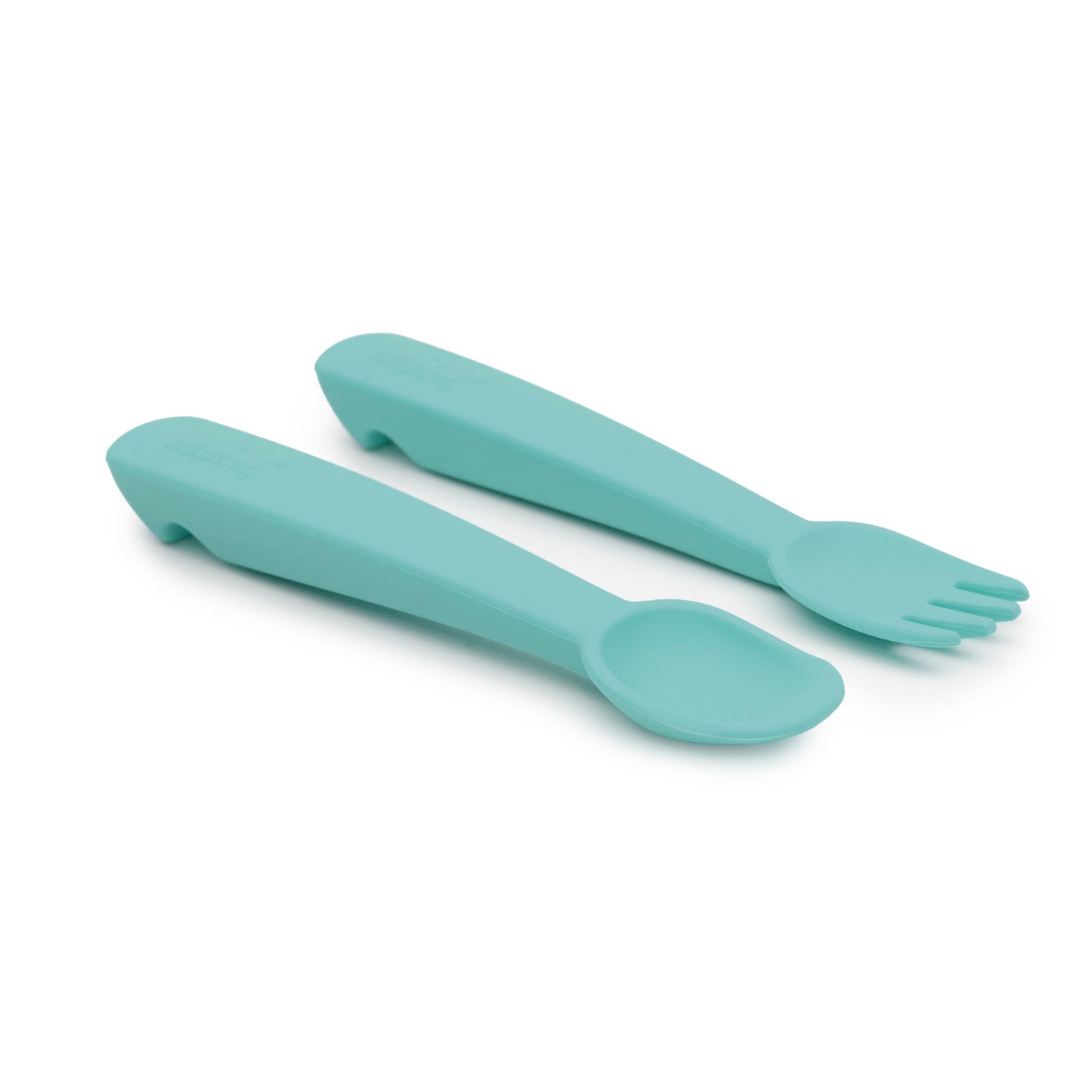 Feedie Fork & Spoon Set - Pistachio